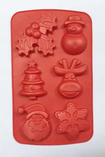 Silicone Christmas Chocolate Mould - Click Image to Close